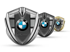 BMW Badge Autoadesivo Stile Tuning Lucido Top